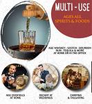 1 Gallon Charred Oak Whiskey Aging Barrel Set