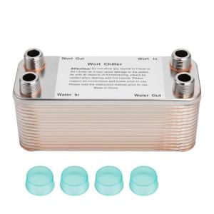 Ferroday 30 Plate Stainless Steel Wort Chiller