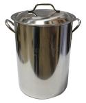 Stainless Steel 8-Gallon Brewing Pot with Lid