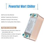 Ferroday 30 Plate Stainless Steel Wort Chiller