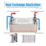 Ferroday 30 Plate Stainless Steel Wort Chiller