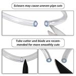 10ft Beer Line Vinyl Tubing with Hose Clamps
