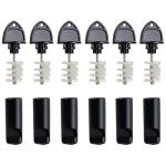 Brewery Faucet Cap and Plug Set, 12 Pieces