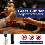 Brewery Faucet Cap and Plug Set, 12 Pieces