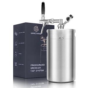 Mini Keg Growler: Pressurized Homebrew Dispenser System