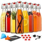 Bierbrauflaschen mit Bügelverschluss, 473 ml, 2er Set