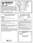 Oatmeal Stout Home Brewing Ingredient Kit