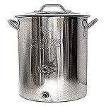 16 Gallon Basic Brewing Kettle with 2 Ports