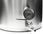 8 Gallon Homebrew Kettle with Spigot and Thermometer