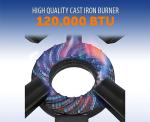 Heavy Duty Propane Burner for Home Brewing