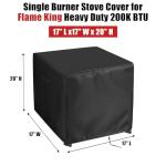 Outdoor Single Burner Stove Cover for Home Brewing