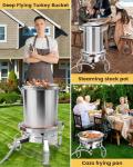 AOSION 200,000 BTU Stainless Steel Propane Burner