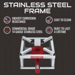 Concord 12" Stainless Steel Outdoor Propane Burner
