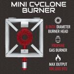 Concord 12" Stainless Steel Outdoor Propane Burner