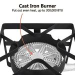 ROVSUN 200,000 BTU Propane Burner for Outdoor Cooking