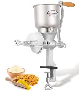 Moongiantgo Cast Iron Grain Mill for Home Brewing