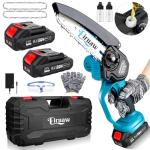 Compact 6-Inch Cordless Electric Mini Chainsaw