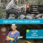 Compact 6-Inch Cordless Electric Mini Chainsaw