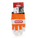 Oregon Leather Chainsaw Gloves - Medium Size 9