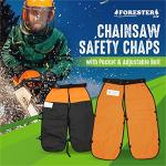 Forester Chainsaw Safety Chaps and Helmet Combo