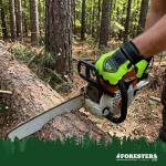 Forester Green Chainsaw Safety Gloves, X-Large