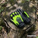 Forester Green Chainsaw Safety Gloves, X-Large