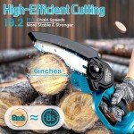 2024 Mini Cordless 6-Inch Electric Chainsaw