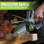 WORKPRO 6.3" Cordless Mini Chainsaw for Pruning