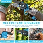 Aokia 21V Cordless Mini Chainsaw for Yard Work