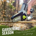 WORKPRO 6.3" Cordless Mini Chainsaw for Pruning