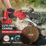 6-Inch Cordless Mini Chainsaw for Pruning