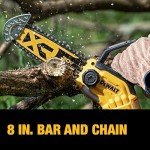 DEWALT 20V MAX 8-Inch Pruning Chainsaw