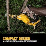 DEWALT 20V MAX 8-Inch Pruning Chainsaw
