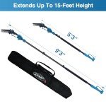 Cordless 2-in-1 Pole Saw for Tree Trimming