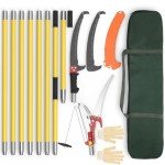 LETYANGER Extendable Pole Saw for Tree Trimming