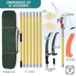 LETYANGER Extendable Pole Saw for Tree Trimming