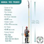 LETYANGER Extendable Pole Saw for Tree Trimming