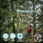 LETYANGER Extendable Pole Saw for Tree Trimming