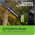 Greenworks 14.5 Amp 18" Electric Chainsaw, Model 20332