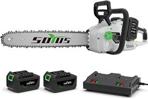 SOYUS 40V 16-Inch Cordless Brushless Chainsaw
