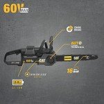 Cat DG630 60V 16” Brushless Cordless Chainsaw