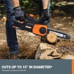Worx 20V 10" Cordless Chainsaw with Auto-Tension