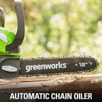 Greenworks 40V 12" Cordless Compact Chainsaw Bundle