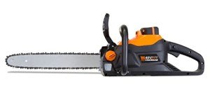 WEN 16-Inch Cordless Electric Chainsaw with Battery