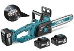 Cordless 12-Inch Brushless Electric Chainsaw with Batteries