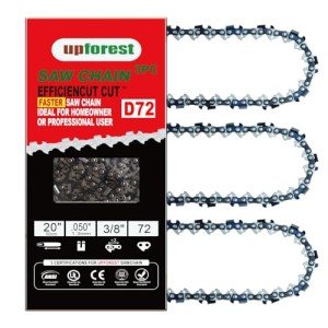 UPFOREST 3-Pack 20" Chainsaw Chains for Husqvarna & Stihl