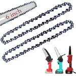 6 Inch Mini Chainsaw Replacement Chain – 2 Pack