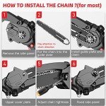 6 Inch Mini Chainsaw Replacement Chain – 2 Pack