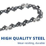 14" Chainsaw Bar & 3 Chains, Fits Multiple Brands