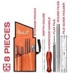 Katzco Chainsaw Sharpener File Kit with Tools